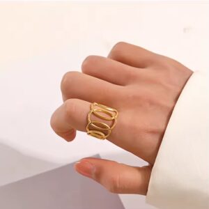 2107 Gold Plated Ring