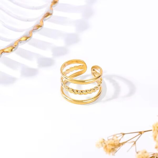 2096 Gold Plated Ring