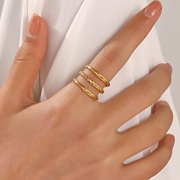2096 Gold Plated Ring