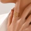2096 Gold Plated Ring