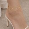 2102 Gold Plated Anklet