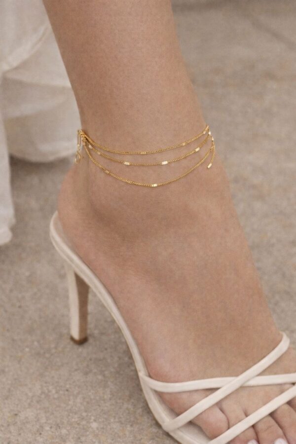 2102 Gold Plated Anklet