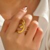 2100 Gold Plated Ring