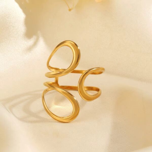 2099 Gold Plated Ring