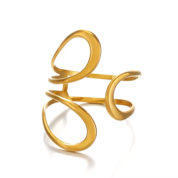 2099 Gold Plated Ring