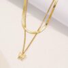 2117 Gold Plated Necklace