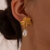 2114 Gold Plated Earrings