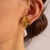2114 Gold Plated Earrings