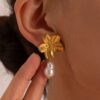 2114 Gold Plated Earrings