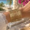 2125 Gold Plated Bangle