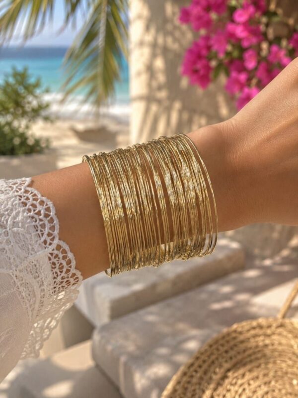 2125 Gold Plated Bangle