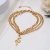 2128 Gold Plated Anklet