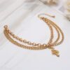 2128 Gold Plated Anklet