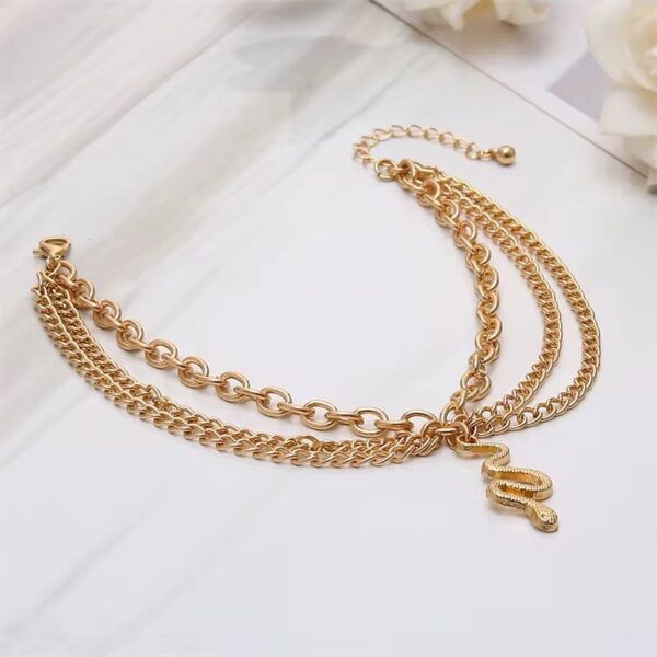 2128 Gold Plated Anklet