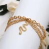 2128 Gold Plated Anklet