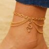 2128 Gold Plated Anklet
