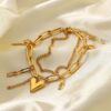 2132 Gold Plated Bracelet