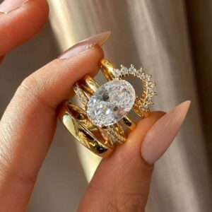 2140 Gold Plated Rings