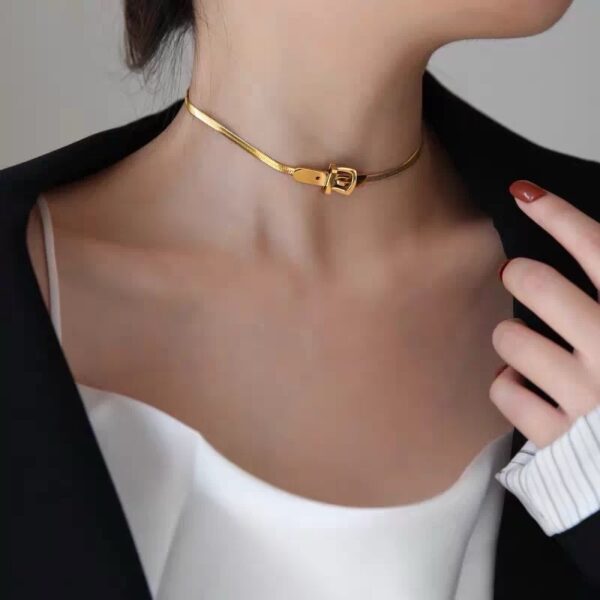 2146 Gold Plated Choker