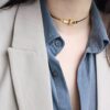 2146 Gold Plated Choker