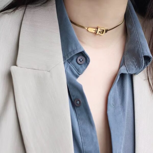 2146 Gold Plated Choker